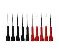 Multimeter Test Probes Set 10pcs with 1mm Stainless Steel Tips, Compatible with Standard 2mm Banana Sockets