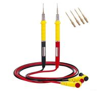 Multimeter Test Probes With Ultra-Pointed Gold-Plated Tips, Flexible Silicone Leads For Accurate Electrical Testing, Anti-Freeze