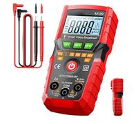 Multimeter Tester, 4000-Count Voltage Current Meter, Electronic Measuring Tool with Auto Voice Broadcast for Electricians, Household Outlet, Equipment Debugging, Engineering, Automotive Repair
