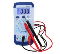 Multimeter Tester Digital with Voltmeter and Ohms Meter Resistance; Tests Live, Continuitys Digital Tester