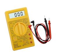 Multimeter Tester Digital with Voltmeter and Ohms Meter Resistance; Tests Live, Continuitys Voltages Tester