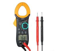 Multimeter with LCD Display and for Measuring ACDC Voltage, Current, and Resistance with Auto Range and Data Retention (588D(600A))