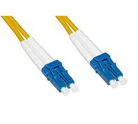 Multimode LSZH Duplex OS2 9/125 Fiber Optic Cable, LC-LC, 20 m