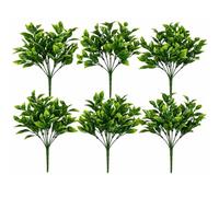 Multipack 30cm Artificial Boxwood Leaf Foliage Spray Stem