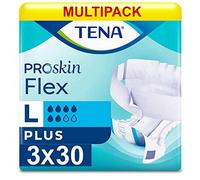 Multipack 3X TENA Flex Plus Large (2100ml) 30 Pack Incontinence Protection