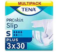 Multipack 3X TENA Slip Plus Small (1730ml) 30 Pack Incontinence Protection