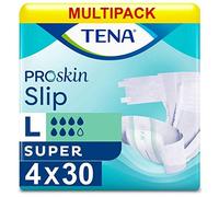 Multipack 4X TENA Slip Super Large (2805ml) 30 Pack Incontinence Protection