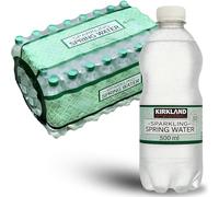 Multipack 500ml Sparkling Spring Water Compatible With Kirkland Spring Water, Bulk Wholesale Deal Hydration Pack For Everyday Use (20 Pack (20x 500ml))