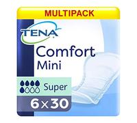 Multipack 6X TENA Comfort Mini Super (800ml) 30 Pack Incontinence Protection