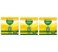 Multipack - Citronella Coils - Pack of 10 Citronella Scented Incense Spirals by Pestshield (3, Incense Coils)