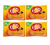Multipack Japanese Kit-Kat Mini Bars- Imported Japanese Chocolate Candy Snacks Gift Box Sweets Treats for Kids, Women & Men (4 Pack, Orange)