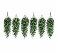 Multipack Leaf Design Artificial Hanging Plants