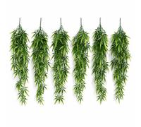 Multipack Leaf Design Artificial Hanging Plants