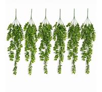Multipack Leaf Design Artificial Hanging Plants