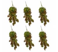 Multipack Leaf Design Artificial Hanging Plants