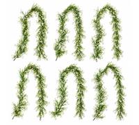 Multipack Leaf Design Artificial Hanging Plants