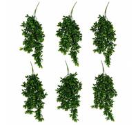 Multipack Leaf Design Artificial Hanging Plants
