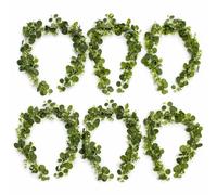 Multipack Leaf Design Artificial Hanging Plants