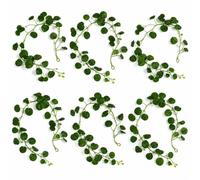 Multipack Leaf Design Artificial Hanging Plants