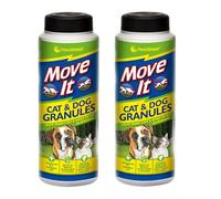 Multipack - PestShield Move It Cat & Dog Garden Granules Repellent - Non-Toxic, 100% Natural - 240g (6, Cat & Dog Repellent)