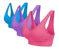 Multipack Seamless Comfort Bras Sleep Bras Sizes 8-24 Not Padded Wireless
