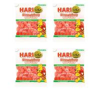 Multipack Sweet Bundle for NewHarribo Strawberry Softies, 140g Pack Of 4 Love A Treat Share Gift For Adults and Kids By Experts Supplies