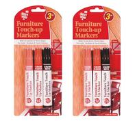 Multipack - Touch Up Marker Pen for Wood Floor Furniture Repair - Light, Medium, and Dark Brown - 3-Packby Love Your Wood (2)