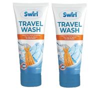 Multipack - Travel Wash 100ml | Up to 20 Washes | Ideal for Travel & Hand Washing | Cotton Fresh Fragrance | Use in Hot & Cold Water by Swirl (2, Travel Wash 100ml)