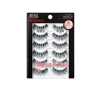Multipack Wispies 113 False Eyelashes, Medium Volume, Long Length, Vegan Friendly, 5 Pairs (Pack of 1)