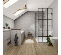 Multipanel Click Aspen Oak Limed Barnside Vinyl Floor Planks 1210 x 190mm