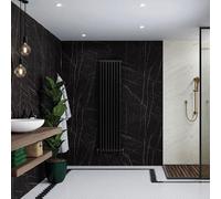 Multipanel Linda Barker Black Pietra Bathroom Wall Panel Unlipped 2400 x 900mm