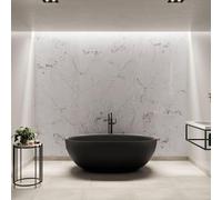Multipanel Linda Barker Onyx Marble Bathroom Wall panel Hydrolock 2400 x 900mm