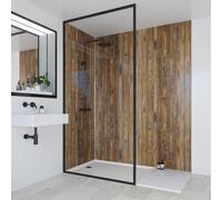 Multipanel Linda Barker Salvaged Plank Elm Wall Panels 2400mm 2 Wall - 1800 & 1200mm