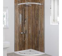 Multipanel Linda Barker Salvaged Plank Elm Wall Panels 2400mm 2 Wall - 900 & 900mm