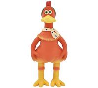 Multipet Chicken Run Ginger Latex Dog Toy - Durable Squeaky Toy for All Dogs - Easy-to-Clean Latex Squeaky Toys - for Cuddling, Chewing & Playing (9.5")