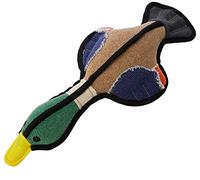 Gaudy Game Mallard Squeaky Dog Toy. Interactive Indoor Outdoor Playing Fetch Tugging Durable Stuffed Pet Puppy Toy for Large Small and Medium Breeds