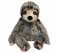 MULTIPET Happy Pet Sitting Sloth Jumbo Large Plush Dog Toy - Super Soft Stuffed Animal Character Enjoyable for Pets Big Comfortable Companion