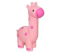 Multipet Minipet Latex Giraffe 5" Dog Toy with Squeaker (Assorted Color, 1 Pack)