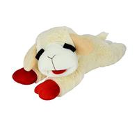 Multipet Officially Licensed Lamb Chop Jumbo White Plush Dog Toy, 24-Inch