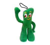 Multipet Plush 6" | Small Gumby Stuffed Dog Toy with Squeaker | Gumby Dog Toy Plush Small | Green | 6" | Officially Licensed (6", Plush Gumby)