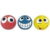Multipet Silly Funny Face Squeakers (2")