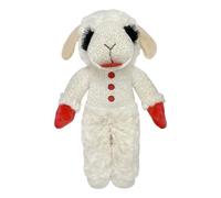 MULTIPET Standing Lamb Chop 13" Dog Toy,White