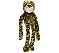 Multipet Swingin Safari Large Plush Animals Squeak Sound Interactive Dog Toy