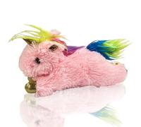 Multipet Unicorn Dog Toy | Small Squeaky Unicorn Dog Toy | Stuffed Toy for Dogs | Plush Squeaker Dogs Toys | Pink | 6"