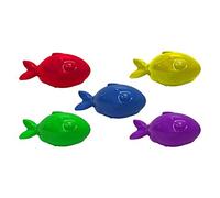 Multipet Zoomies Latex Fish Dog Toy, 7" (Assorted color, 1 pack)