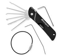 Multipick Jackknife Pocket Lock Pick Set Black | Finest High Quality Locksmith Tools made in Germany