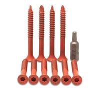 MULTIPICK Pull Screw Key Service - 4.8 x 48 mm Cylinder Puller Screw Set - 10 Pieces