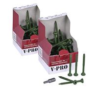 Multipick Pulling Screw Cracks Almost Any Lock - 4.2 x 47 mm - Pack of 100 + 3 SIT®-20 Bit - Locksmith Pull Screw (Green) with Very High Breaking Strength - Professional Door Opener Tool Set