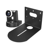 Multiple Angled Monitor Camera Mount With Retractables Base Plate And Accessory Shelf For AV Equipment Organization Retractables Conference Room Camera