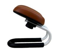 Multiple Angles Adjustable Worship Stool Featuring Breathable PU Surfaces and Metal Base for Spiritual Practice Sturdy Metal Prayer Benches